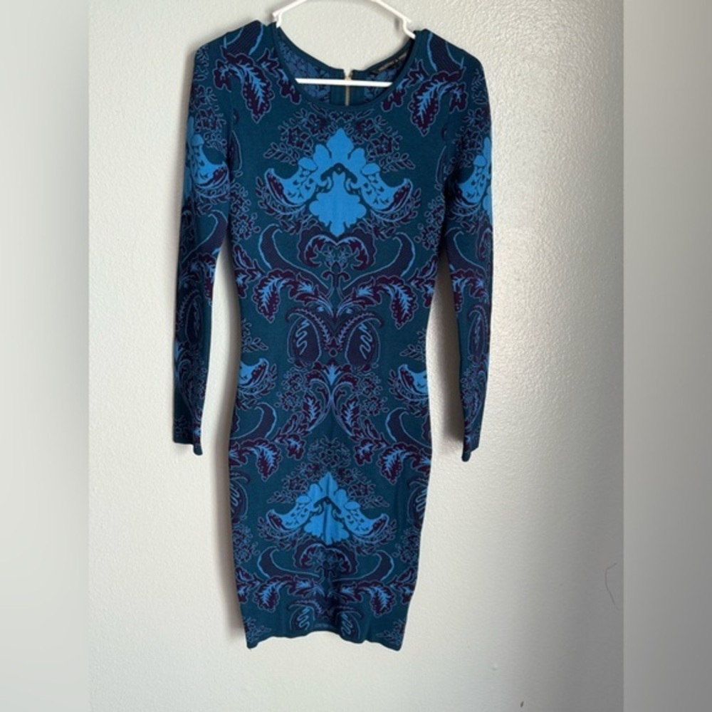 Felicity & Coco Blue Sweater Dress - Size Small